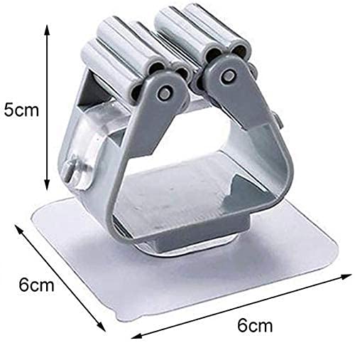 BROOM HOLDER WITH STICKER (Pack of 5)