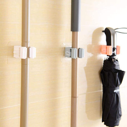 BROOM HOLDER WITH STICKER (Pack of 5)