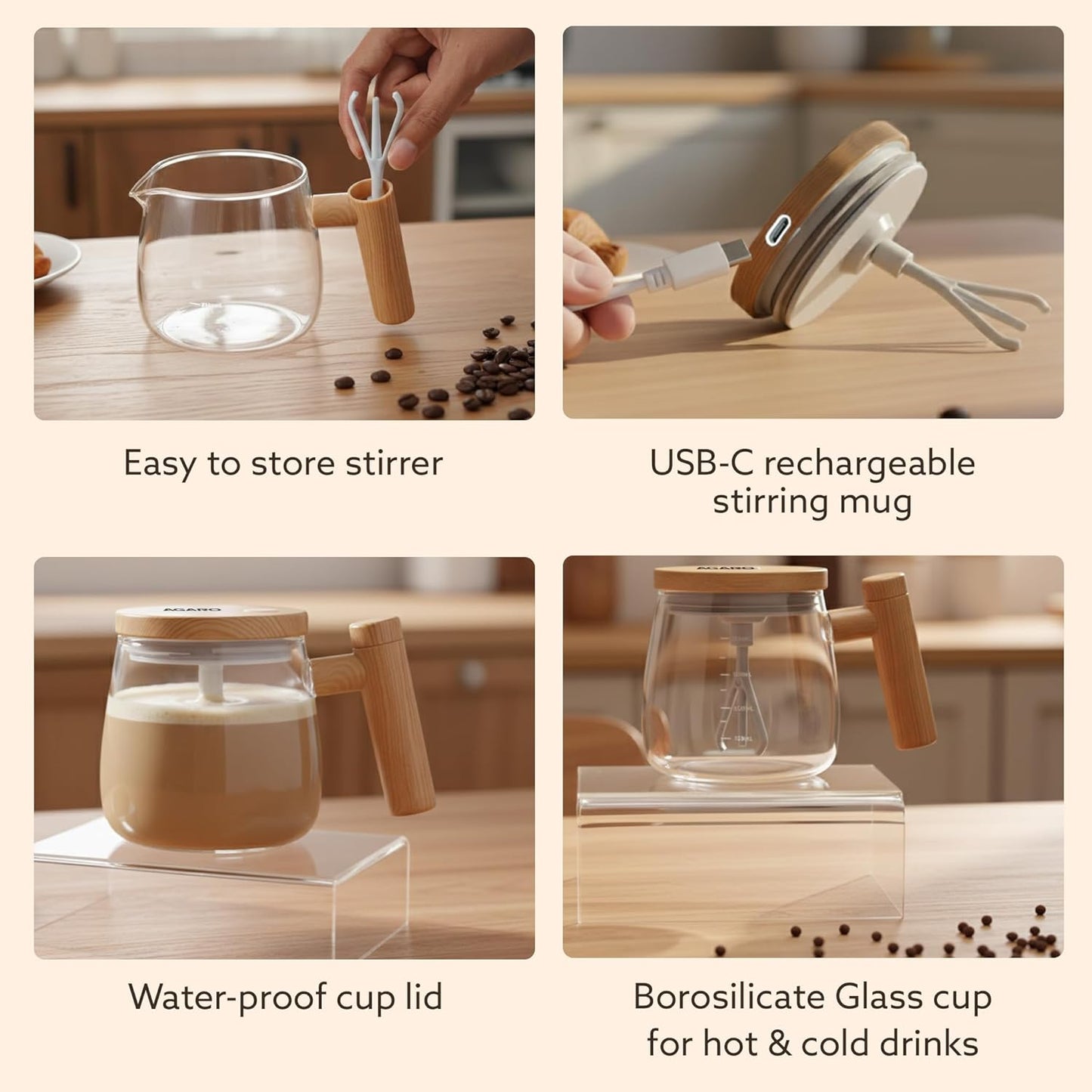 Automatic Mixing Cup