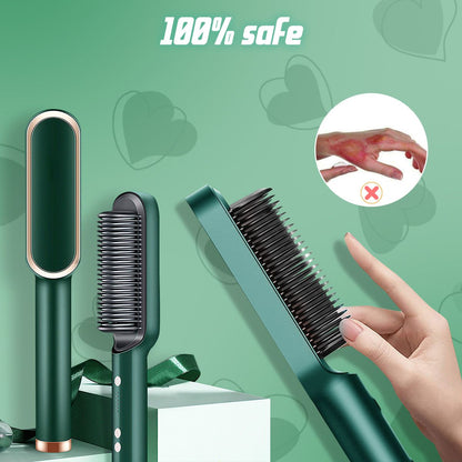 HAIR STRAIGHTNER COMB BRUSH
