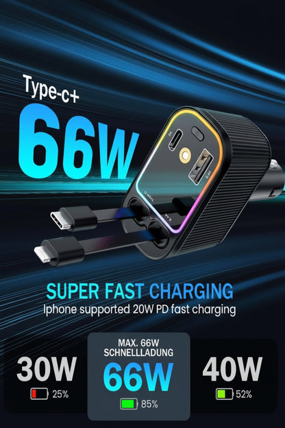 4 IN 1 CAR CHARGER