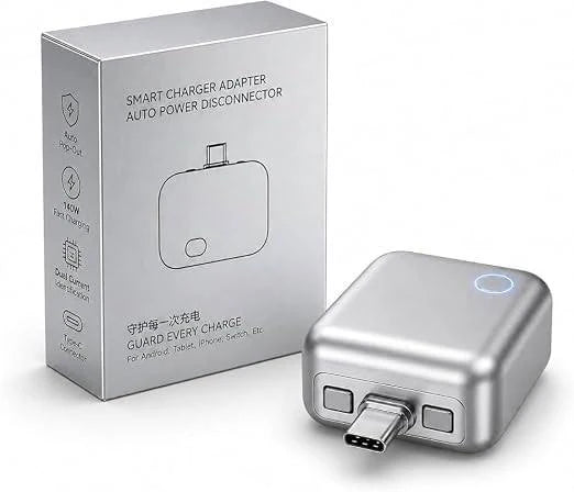 Smart Charger Adapter Auto Power Disconnector Guard Every Mobile